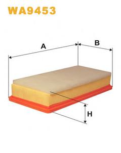 Воздушный фильтр WIX FILTERS WA9453