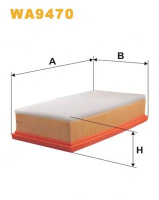 Воздушный фильтр WIX FILTERS