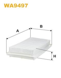Воздушный фильтр WIX FILTERS WA9497