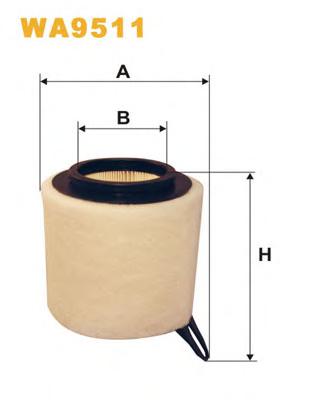 Воздушный фильтр WIX FILTERS