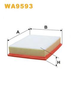 Воздушный фильтр WIX FILTERS WA9593