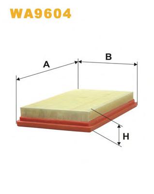 Воздушный фильтр WIX FILTERS