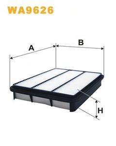 Воздушный фильтр WIX FILTERS WA9626