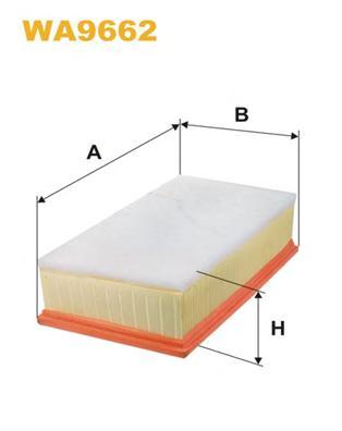 Воздушный фильтр WIX FILTERS