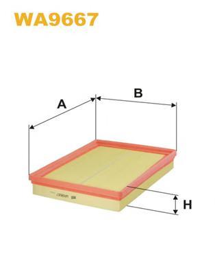 Воздушный фильтр WIX FILTERS