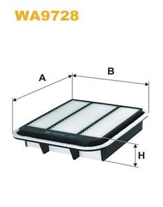 Воздушный фильтр WIX FILTERS WA9728
