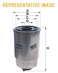 Топливный фильтр WIX FILTERS WF8361