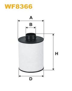 Топливный фильтр WIX FILTERS WF8366