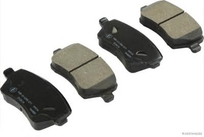 Комплект тормозных колодок, дисковый тормоз HERTH+BUSS JAKOPARTS J3601085