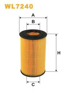 Масляный фильтр WIX FILTERS WL7240