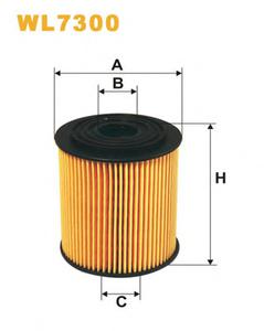 Масляный фильтр WIX FILTERS WL7300