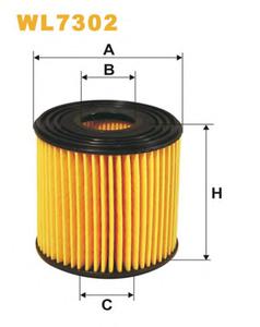 Масляный фильтр WIX FILTERS WL7302