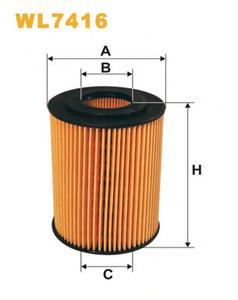 Масляный фильтр WIX FILTERS WL7416