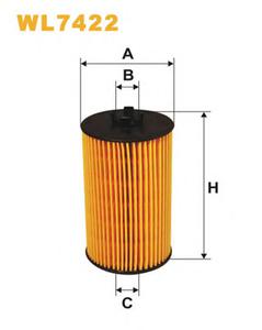 Масляный фильтр WIX FILTERS WL7422