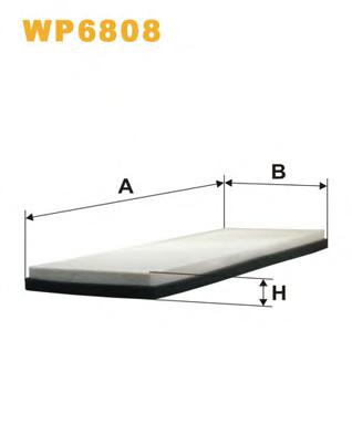 Фильтр салона WIX FILTERS