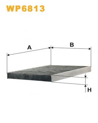 Фильтр салона WIX FILTERS