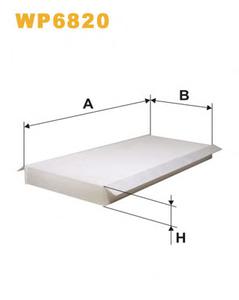 Фильтр салона WIX FILTERS WP6820
