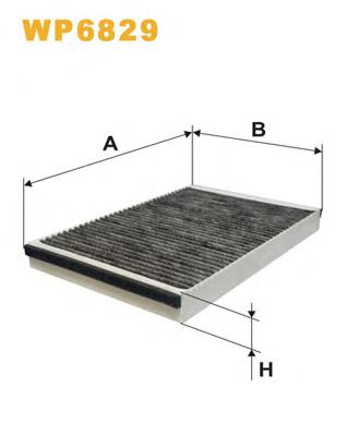 Фильтр салона WIX FILTERS