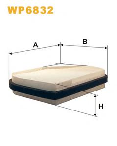 Фильтр салона WIX FILTERS WP6832