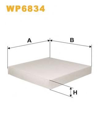 Фильтр салона WIX FILTERS