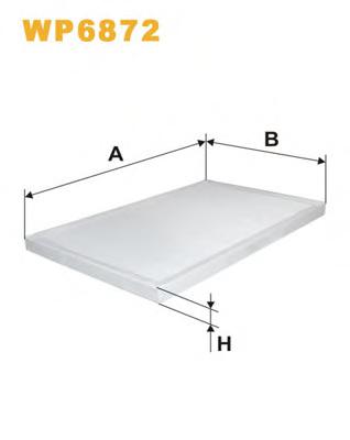 Фильтр салона WIX FILTERS