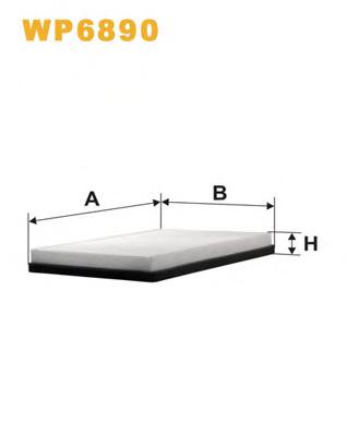 Фильтр салона WIX FILTERS