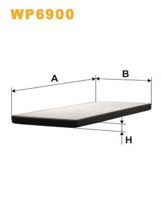 Фильтр салона WIX FILTERS