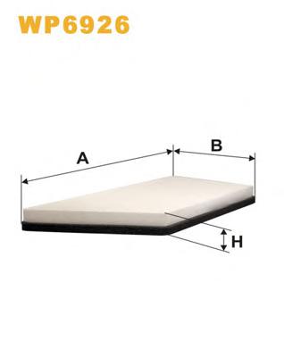 Фильтр салона WIX FILTERS