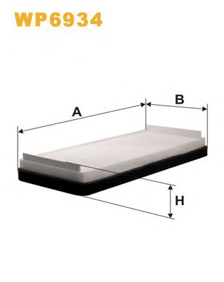 Фильтр салона WIX FILTERS