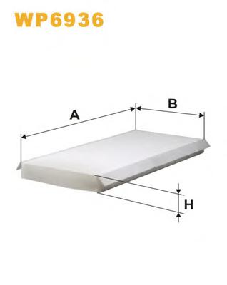 Фильтр салона WIX FILTERS