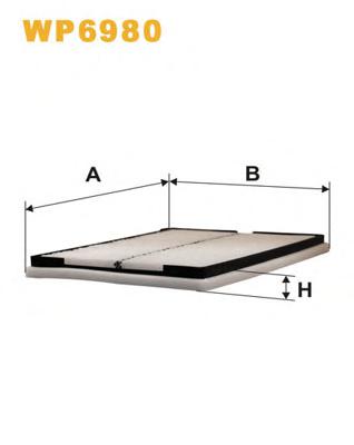 Фильтр салона WIX FILTERS