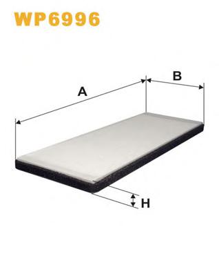 Фильтр салона WIX FILTERS