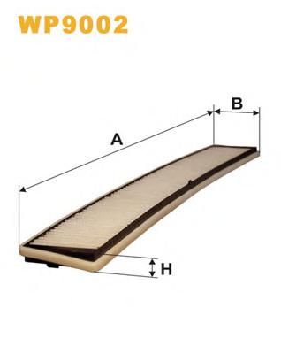 Фильтр салона WIX FILTERS