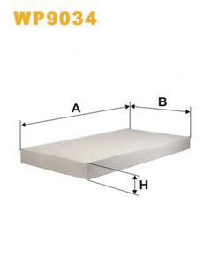 Фильтр салона WIX FILTERS WP9034