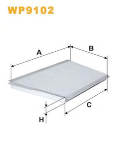 Фильтр салона WIX FILTERS WP9102