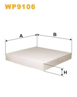 Фильтр салона WIX FILTERS