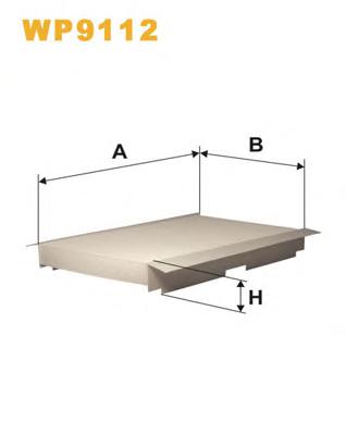 Фильтр салона WIX FILTERS