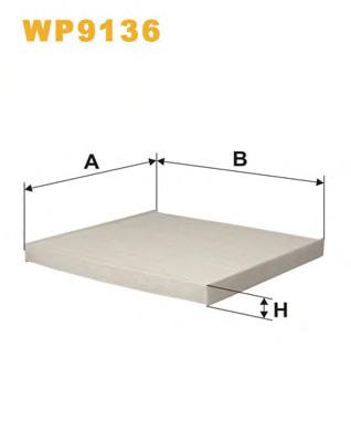 Фильтр салона WIX FILTERS