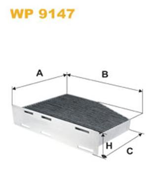 Фильтр салона WIX FILTERS