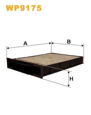 Фильтр салона WIX FILTERS