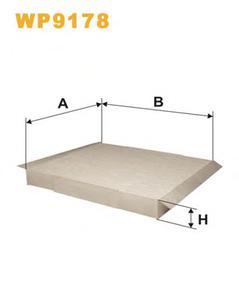 Фильтр салона WIX FILTERS WP9178