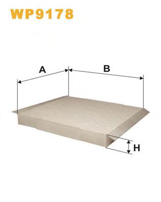 Фильтр салона WIX FILTERS