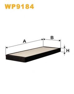 Фильтр салона WIX FILTERS WP9184