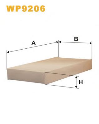 Фильтр салона WIX FILTERS