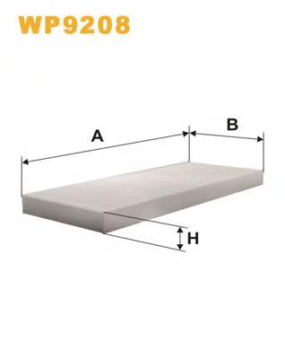 Фильтр салона WIX FILTERS