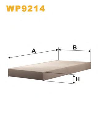 Фильтр салона WIX FILTERS