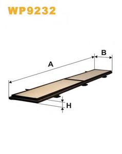 Фильтр салона WIX FILTERS WP9232