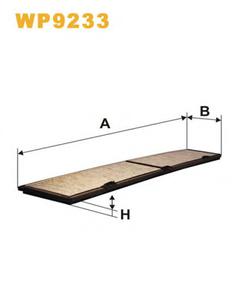 Фильтр салона WIX FILTERS WP9233