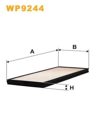 Фильтр салона WIX FILTERS