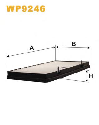 Фильтр салона WIX FILTERS